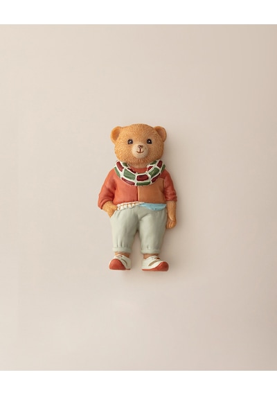 Madame Coco Pour Bear Magnet - Somon - 4x8 Cm 8684427186923 Pembe