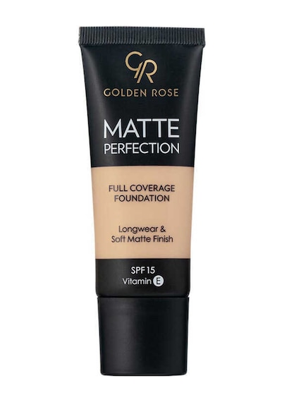Matte Perfection Full Coverage Foundation - Warm 01 - Yoğun Kapatıcı Mat Fondöten 0