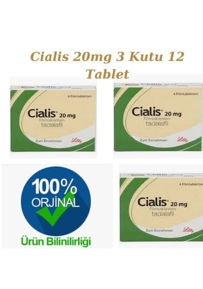 C.ial...is C...i.lis 20mg 12 Tablet Sértlestırıçi