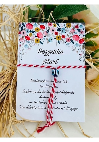 Marteniçka Şans Nazar Bilekliği Çok Renkli