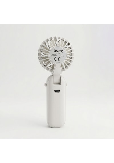 Avec Av-f138 Usb Şarjlı Mini Fan Gri