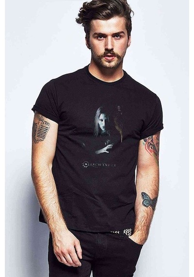 Arch Enemy Baskılı Siyah Erkek Tshirt