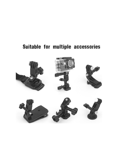 2 Set Ayarlanabilir Döner Kol Uzatma Kolu, Gopro Hero 10, 9, 8, 7, 6, 5 Ve Diğer Aksiyon Kamera