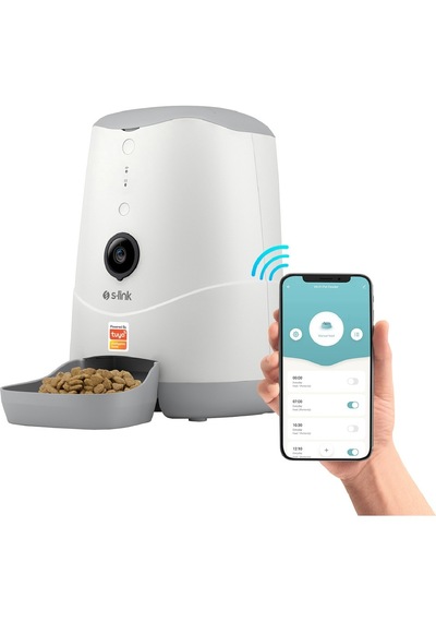 Otomatik 1080p Kameralı Mama Kabı Uzaktan Wifi Kontrollü