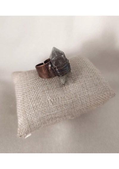 Hdmarketim Doğal Drusy Taş Çelik Ayarlanabilir Unisex Yüzük Çok Renkli