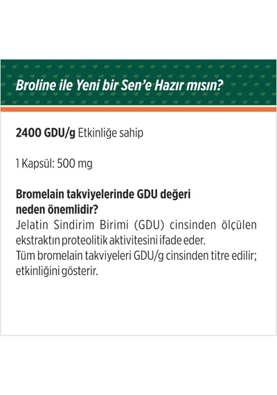 Natuwell Broline Takviye Edici Gıda 30 Kapsül-2 Adet