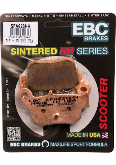 Ebc Sfa628hh 2011-2015 Sym Maxi 400i Uyumlu Arka Fren Balatası Sinterli Balata