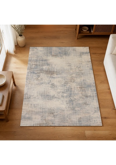 Kartela Halı Alea Halı Jüt Taban Dokuma Halı Açık Gri - 60 X 90 Cm