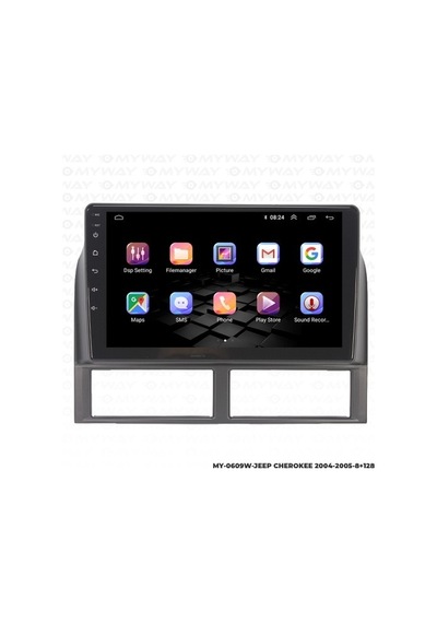 Myway Jeep Cherokee Android Multimedya Carplay Navigasyon Ekran - 8gb Ram+128 Gb Hdd - Myway