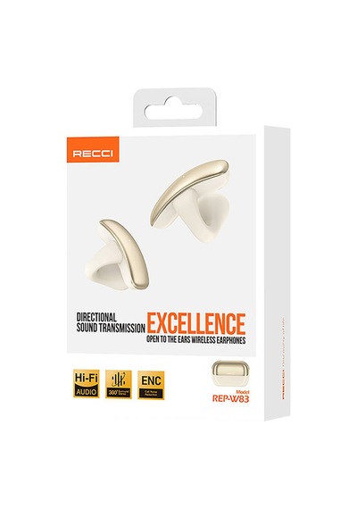 Recci REP-W83 Excellence Serisi ENC Teknolojili Hi-Fi Ses TWS Bluetooth 5.3 Kulak İçi Kulaklık