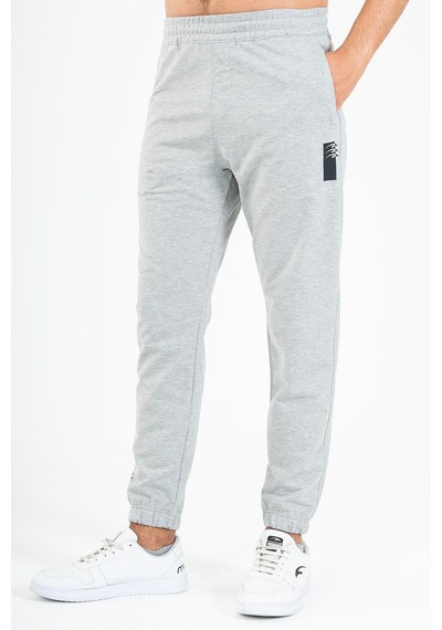 Maraton Sportswear Comfort Erkek Lastik Paça Basic Gri Melanj Eşofman Altı 21011-gri Melanj Gri Melanj