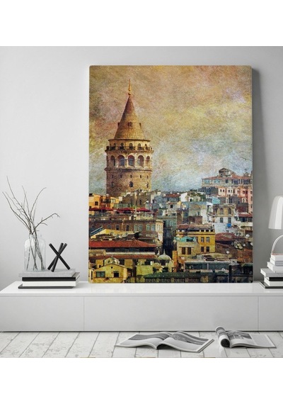 Bk Gift Galata Kulesi Kanvas Tablo 50X70Cm-3