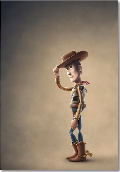 Cakasepetim Toy Story 4 Woody Ahşap Mdf Tablo