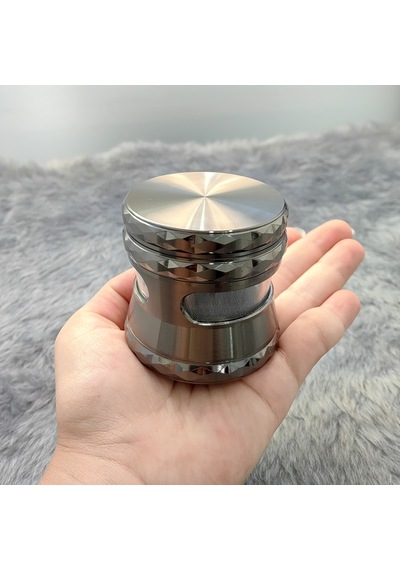 63 MM Gri Tütün Baharat Herbal Öğütücüsü Parçalayıcı Rc80gr