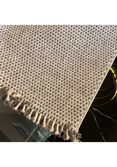 Sanat Halı Lora Plus 3743 Gri İskandinav Halı