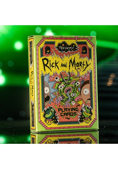 Theory11 Rick & Morty Premium Oyun Kağıdı Limited Edition Koleksiyonluk İskambil Kartları