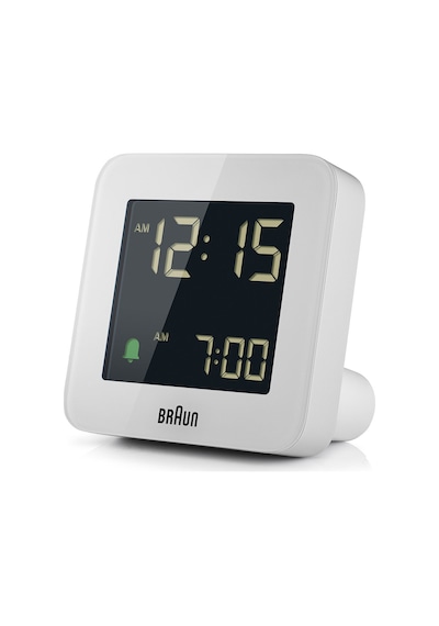 Braun Bc09w Beyaz Dijital Alarmlı Masa Saati Brn.bc09w