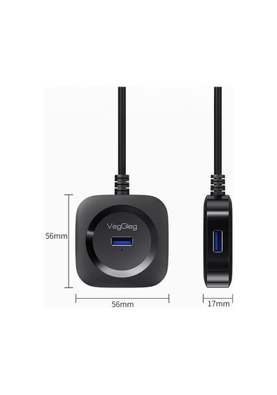 4 Portlu Type-c To Usb 3.0 Çoklayıcı Hub