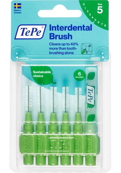 Tepe Blisterli 0.8 Mm Diş Arayüz Fırçası 1x 6 Adet