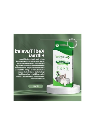 Kedi Tuvaleti Filtresi, Temizleme İçin Uygun Açık Bej