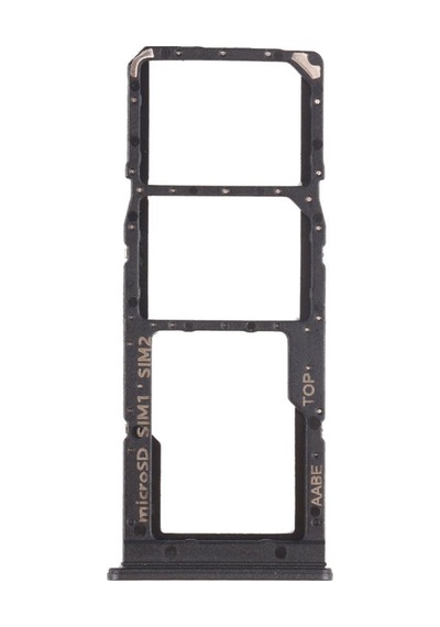Samsung Uyumlu Galaxy A12 Sim Kart Tepsisi Sm-a125f Siyah
