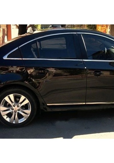 Chevrolet Cruze Hb Cam Çıtası Komple Set Çerçevesi Kromu Nikelajı 2011 Sonrası