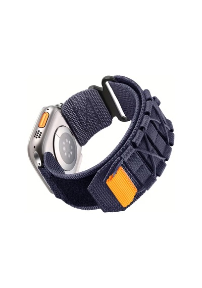 Forzacase Apple Watch Se 3 44mm İle Uyumlu Orbital Örgülü Halat Tasarımlı Hasır Kordon - Fc1241