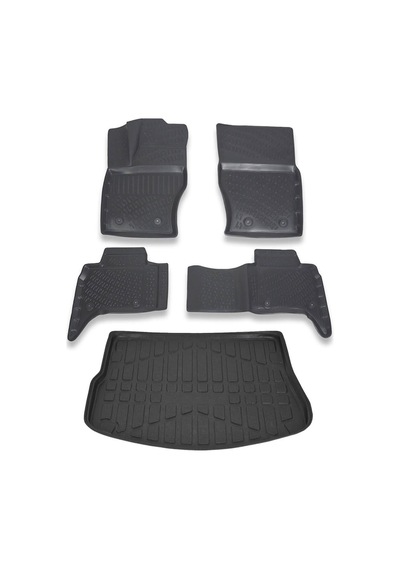 Land Rover Evoque 2011 Ve Sonrası Paspas Ve Bagaj Havuzu Seti Siyah