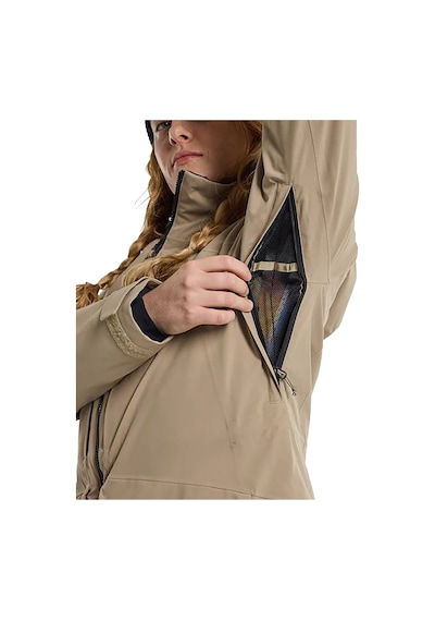 Burton Burton Prowess 2.0 2l Kadın Bej Snowboard Ceketi 21253 Bej