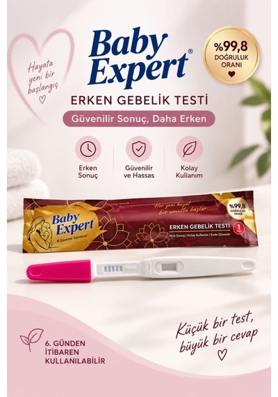 Erken Gebelik Testi %99.8 Kesin Sonuç X 10 Adet