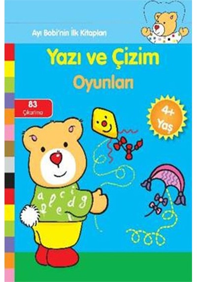 Ayı Bobinin İlk Kitapları Yazı ve Çizim Oyunları- Parıltı Yayınları