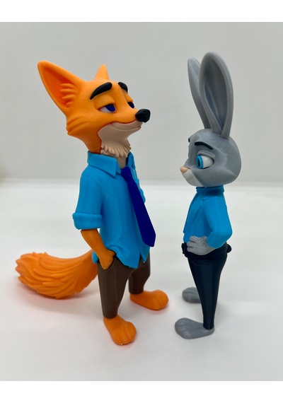 Zootopia Nick Ve Judy