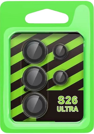Samsung Uyumlu Galaxy S26 Ultra Raze Metal Kamera Lens - Siyah Diğer