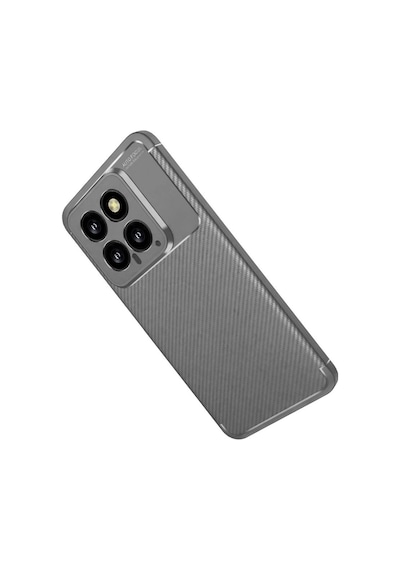 Mi 14t Kılıf Auto Focus Karbon Kapak - Gri