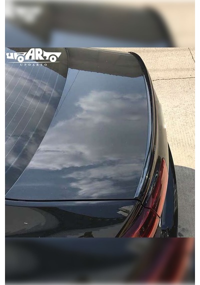 Audi A6 C7 Uyumlu Bagaj Üstü Spoiler İthal Parlak Siyah 2012-2017