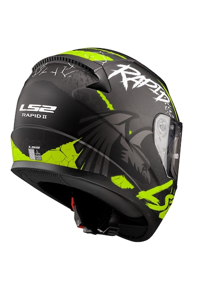 Ls2 FF353 Rapıd I Full Face Kapalı Kask Nardo Gri - Sarı