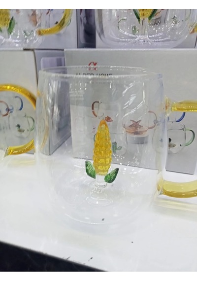 3d Mısır Figürlü Kupa Bardak Renkli