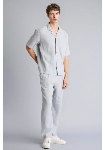 Defacto Relax Fıt Pamuklu Pantolon D6144ax26smgr130 Gri-gr130