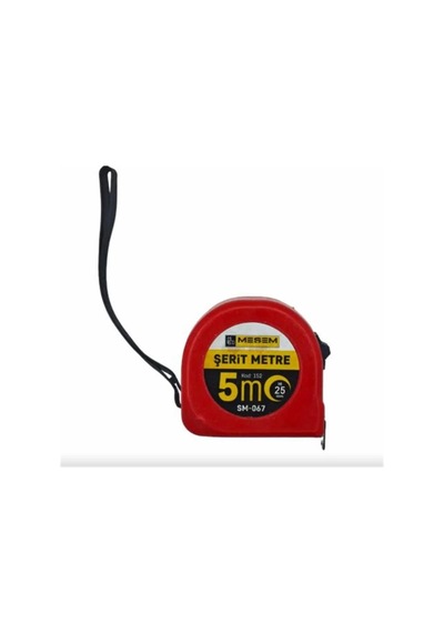 Meşem Çelik Şerit Metre 5x25 Mm Sm-067 152 Kdo Diğer