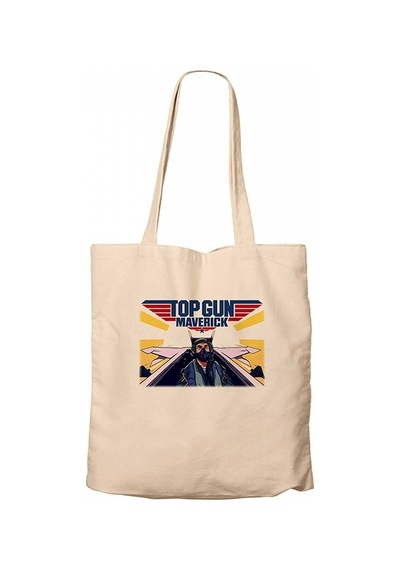 Top Gun Fly Krem Kanvas Bez Çanta Krem