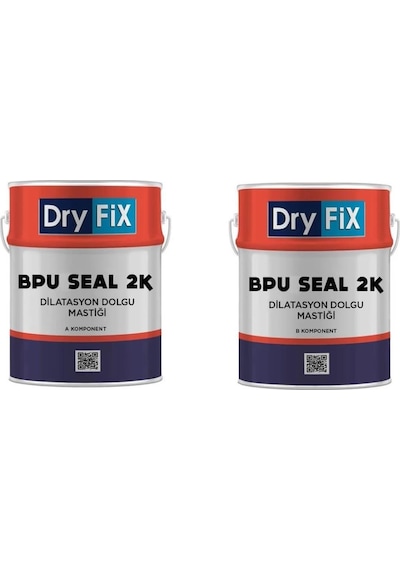 Dryfix Bpu Seal 2k Bitüm Poliüretan Derz Dilatasyon Dolgu Mastiği 10 Kg Set Diğer