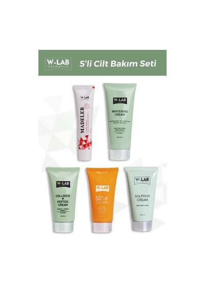 W-Lab Cosmetics5 Li Süper Set
