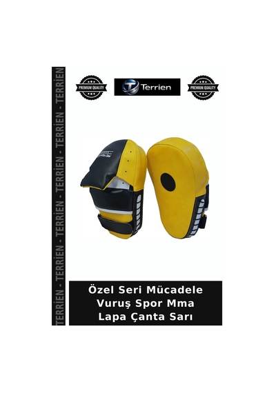 Özel Seri Mücadele Vuruş Spor Mma Lapa Çanta Sarı