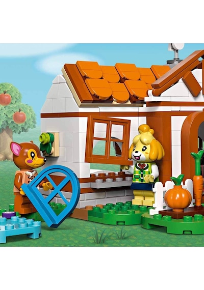 LEGO® Animal Crossing™ Isabelle Ev Ziyaretinde 77049 6+ Yaratıcı Oyuncak Yapım Seti - 389 Parça
