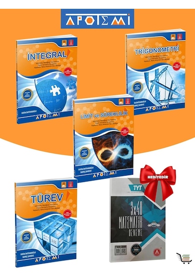Apotemi Matematik Limit-Türev-Trigonometri-İntegral Set Hediyeli!
