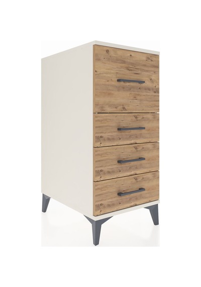 Kronos Komodin 4 Çekmeceli 44x59x96 Aytaşı-çam Aytaşı