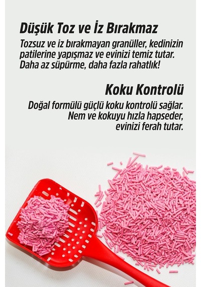 Plus Bebek Pudrası Kokulu Tofu Kedi Kumu 7 Litre