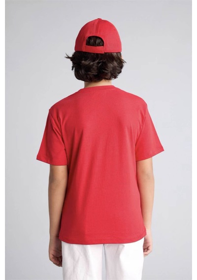 Defacto Atatürk Baskılı Kırmızı Erkek Çocuk T-shirt B6938a8/rd282