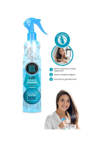 Nox Çift Fazli Fön Suyu Çay Agaci Yağı Ve Collagen 400 Ml