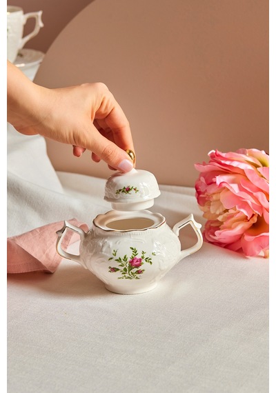 Karaca Vintage Rose Şekerlik 12 Cm Çok Renkli